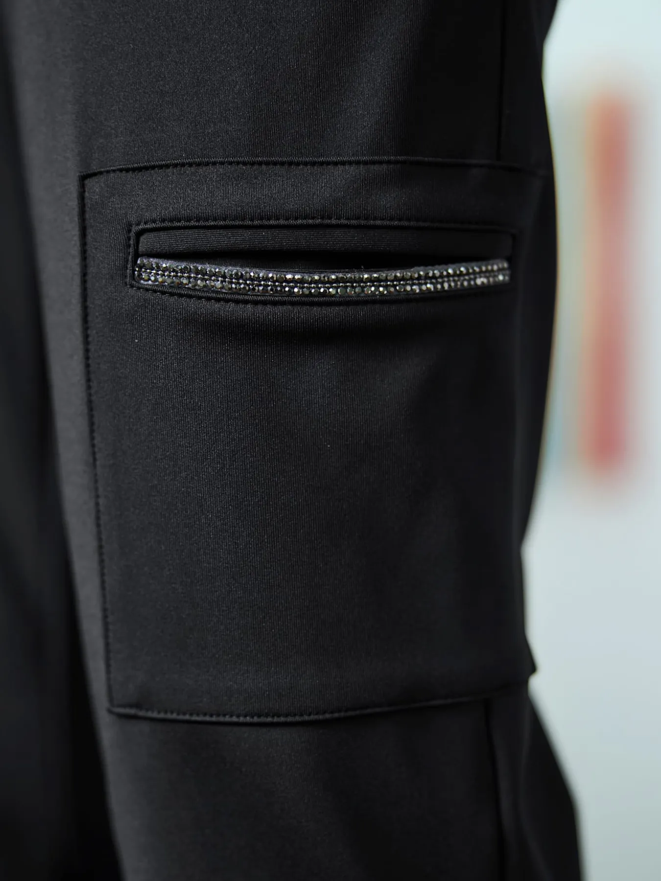 Pantalon en jersey style jogging tendance