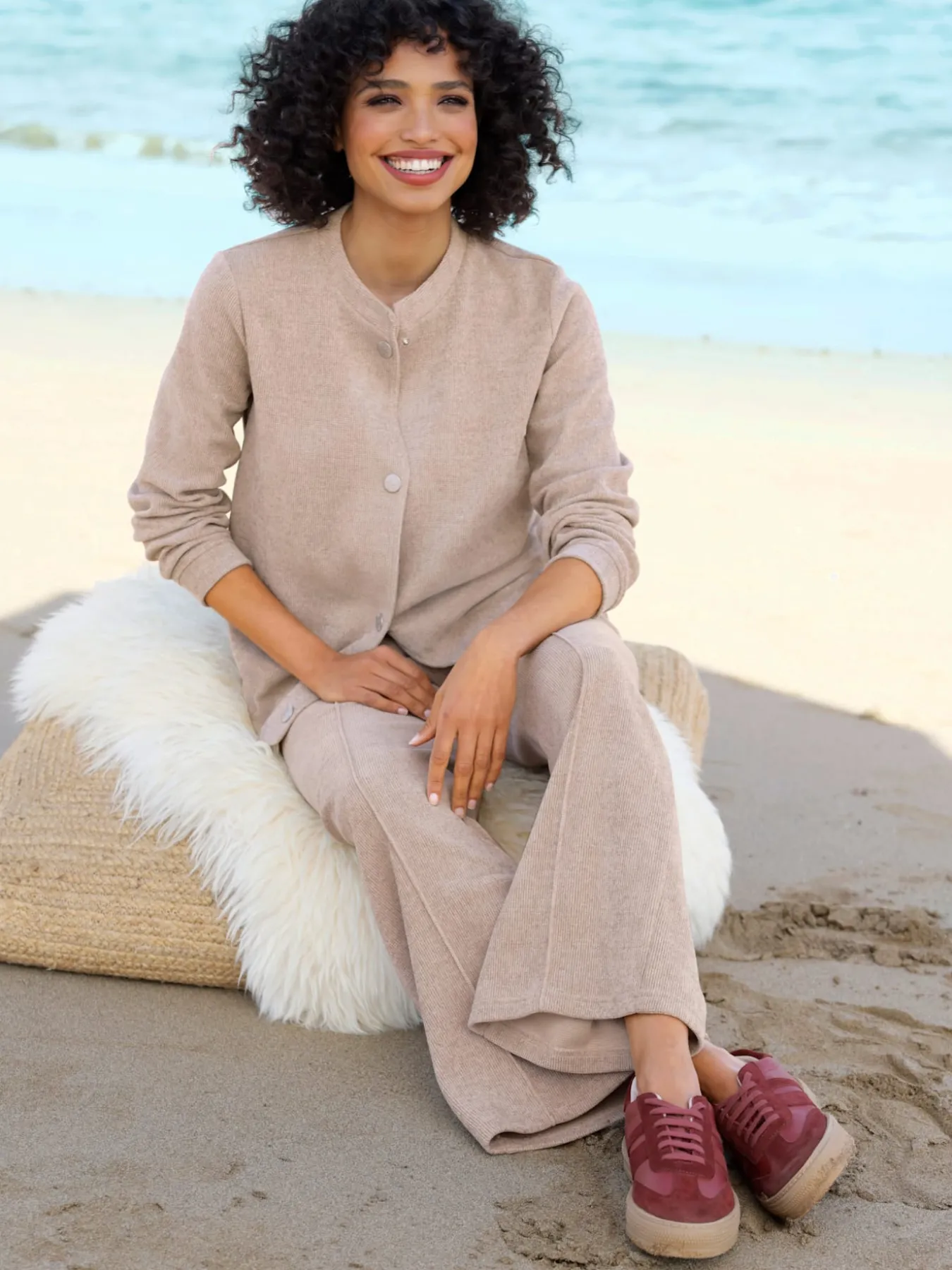 Pantalon en jersey toucher très doux