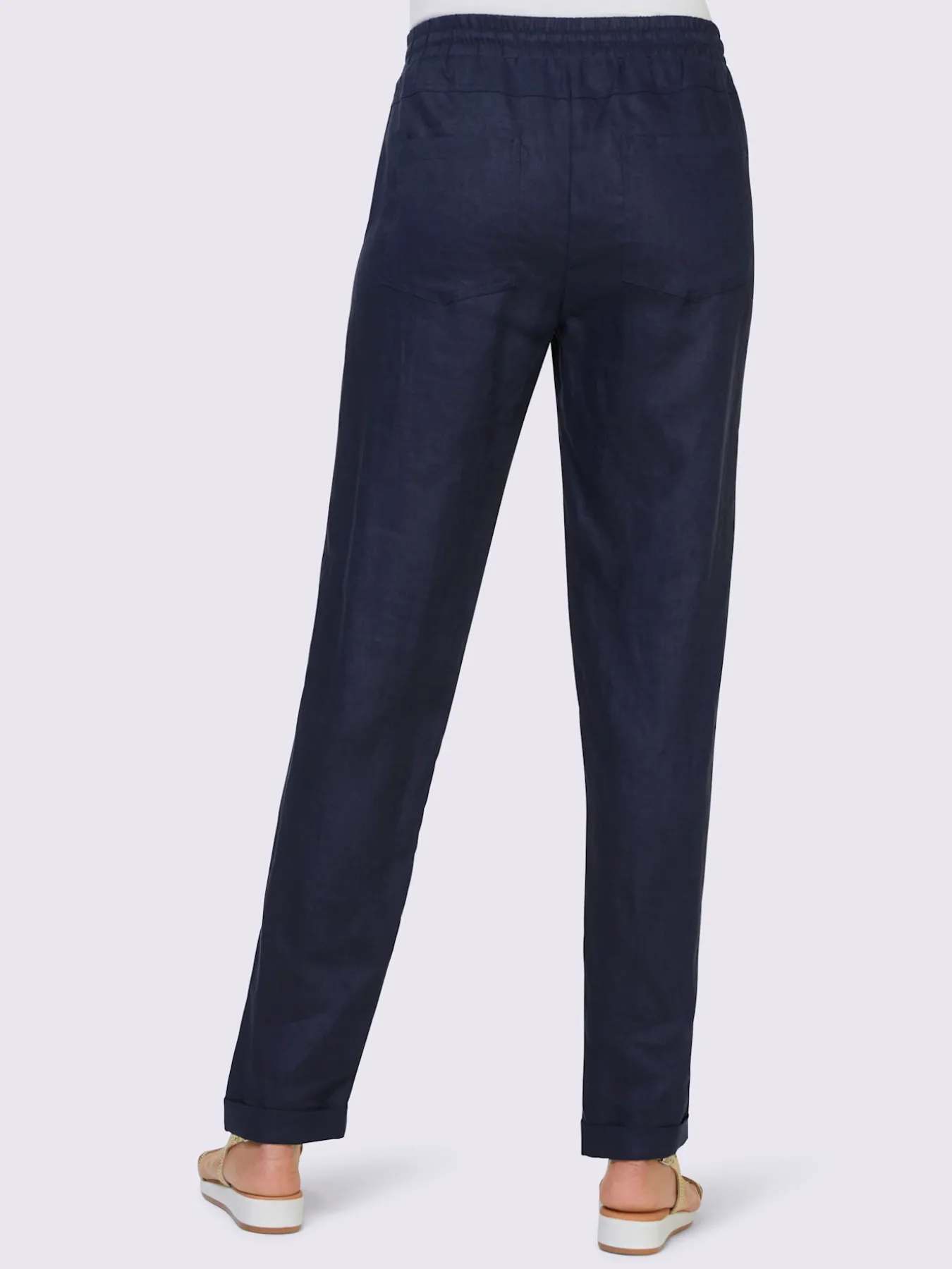 Pantalon en lin pur lin