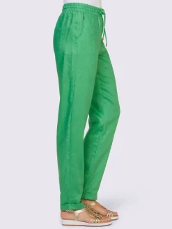 Pantalon en lin pur lin