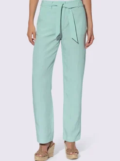 Pantalon en lin qualité lyocell estivale