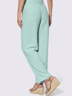 Pantalon en lin qualité lyocell estivale