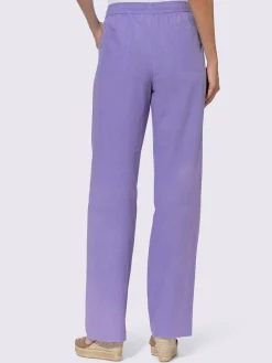 Pantalon en lin qualité tissée
