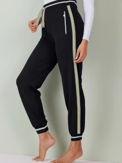 Pantalon en modal et viscose matière sweat