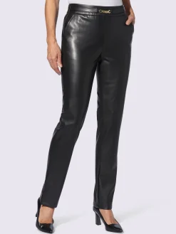 Pantalon en synthétique coupe confortable