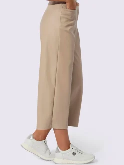 Pantalon en synthétique imitation cuir souple
