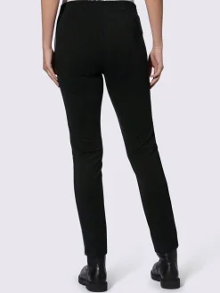 Pantalon en synthétique imitation cuir souple
