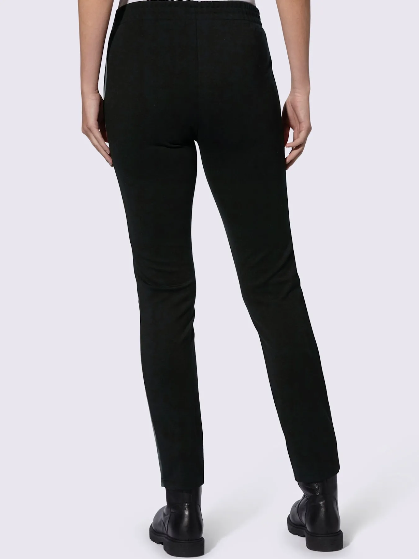 Pantalon en synthétique imitation cuir souple