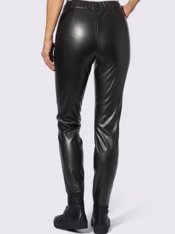 Pantalon en synthétique qualité lisse