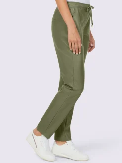 Pantalon en synthétique synthétique joliment brillant