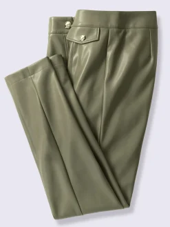 Pantalon en synthétique synthétique joliment brillant