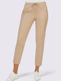 Pantalon en synthétique tricot décontracté
