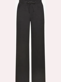 Pantalon en synthétique velours