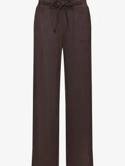 Pantalon en synthétique velours