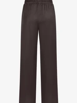 Pantalon en synthétique velours