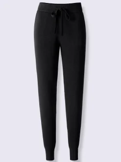 Pantalon en tricot 50% viscose