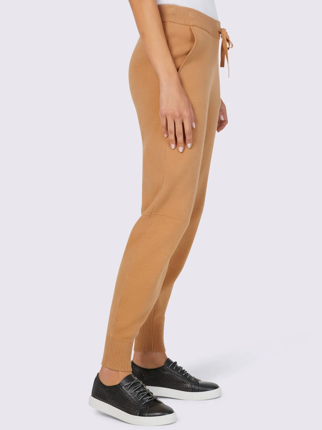 Pantalon en tricot 50% viscose