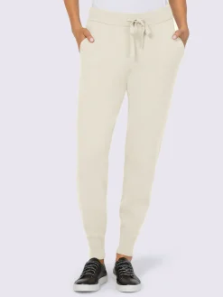 Pantalon en tricot 50% viscose