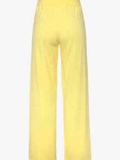 Pantalon en tricot avec jambes larges