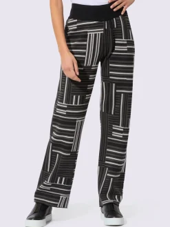 Pantalon en tricot avec viscose (ecovero)