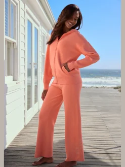 Pantalon en tricot doux et extensible