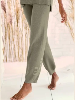 Pantalon en tricot doux et extensible