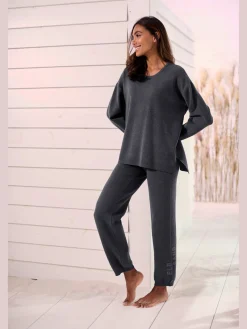 Pantalon en tricot doux et extensible