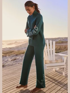 Pantalon en tricot doux et extensible