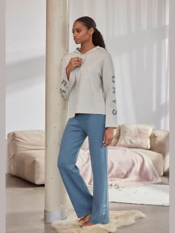 Pantalon en tricot doux et extensible