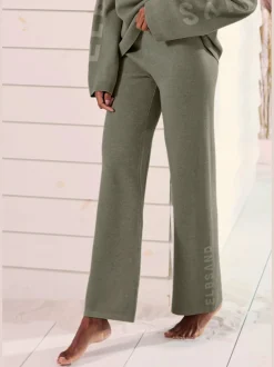 Pantalon en tricot doux et extensible