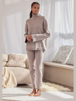 Pantalon en tricot doux et extensible