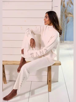 Pantalon en tricot doux et extensible