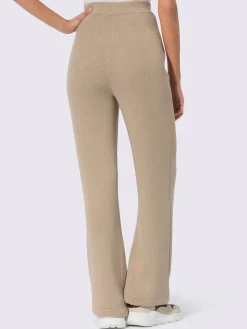 Pantalon en tricot matière de qualité supérieure avec laine vierge