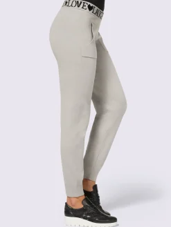 Pantalon en tricot tricot fin et doux