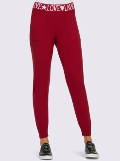 Pantalon en tricot tricot fin et doux