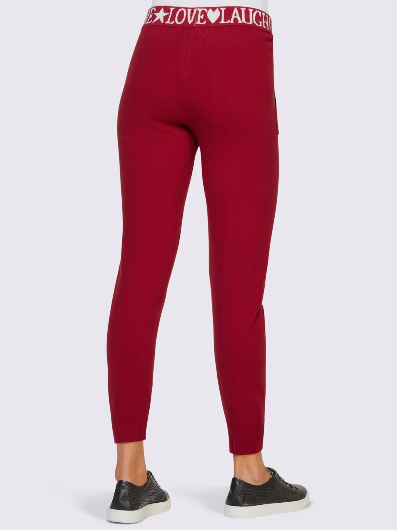 Pantalon en tricot tricot fin et doux