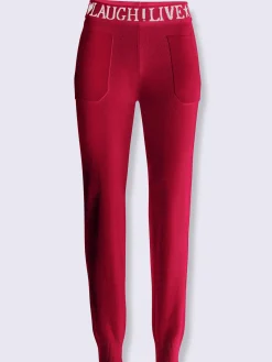 Pantalon en tricot tricot fin et doux