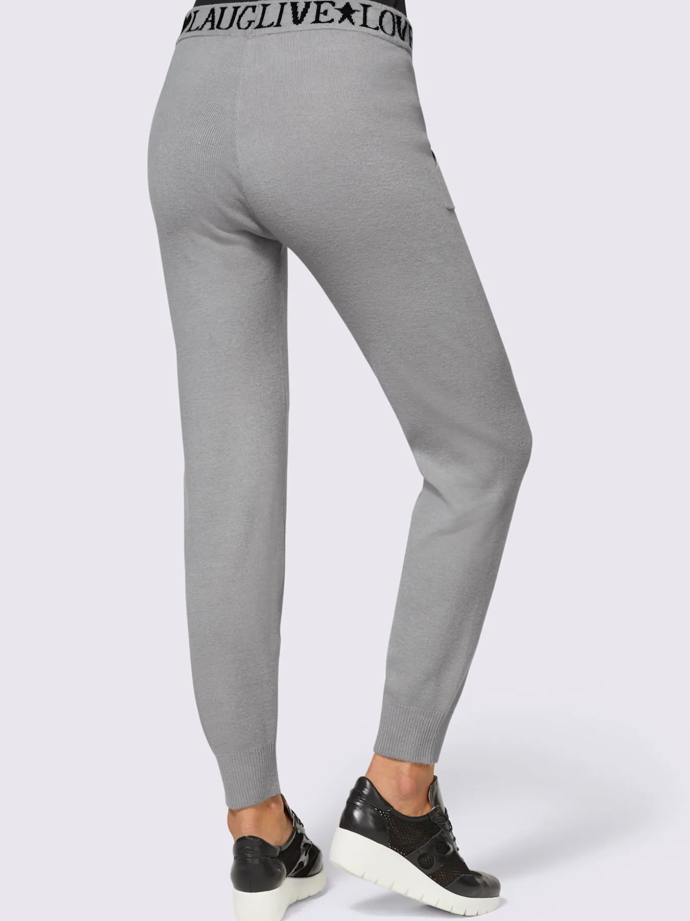 Pantalon en tricot tricot fin et doux