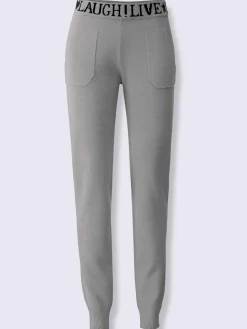 Pantalon en tricot tricot fin et doux