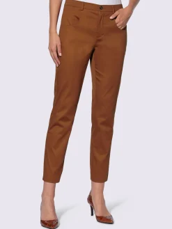 Pantalon extensible ceinture élastique latérale
