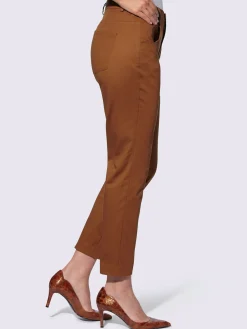 Pantalon extensible ceinture élastique latérale