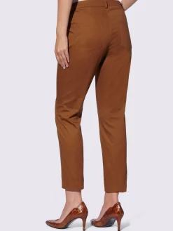 Pantalon extensible ceinture élastique latérale
