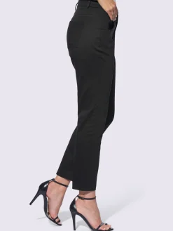 Pantalon extensible ceinture élastique latérale