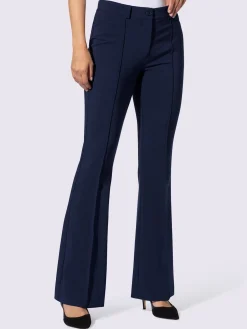 Pantalon extensible coupe bootcut tendance