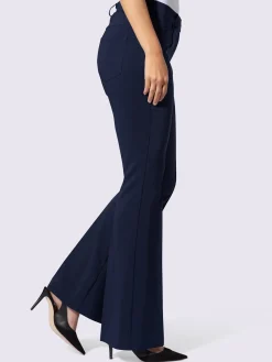 Pantalon extensible coupe bootcut tendance