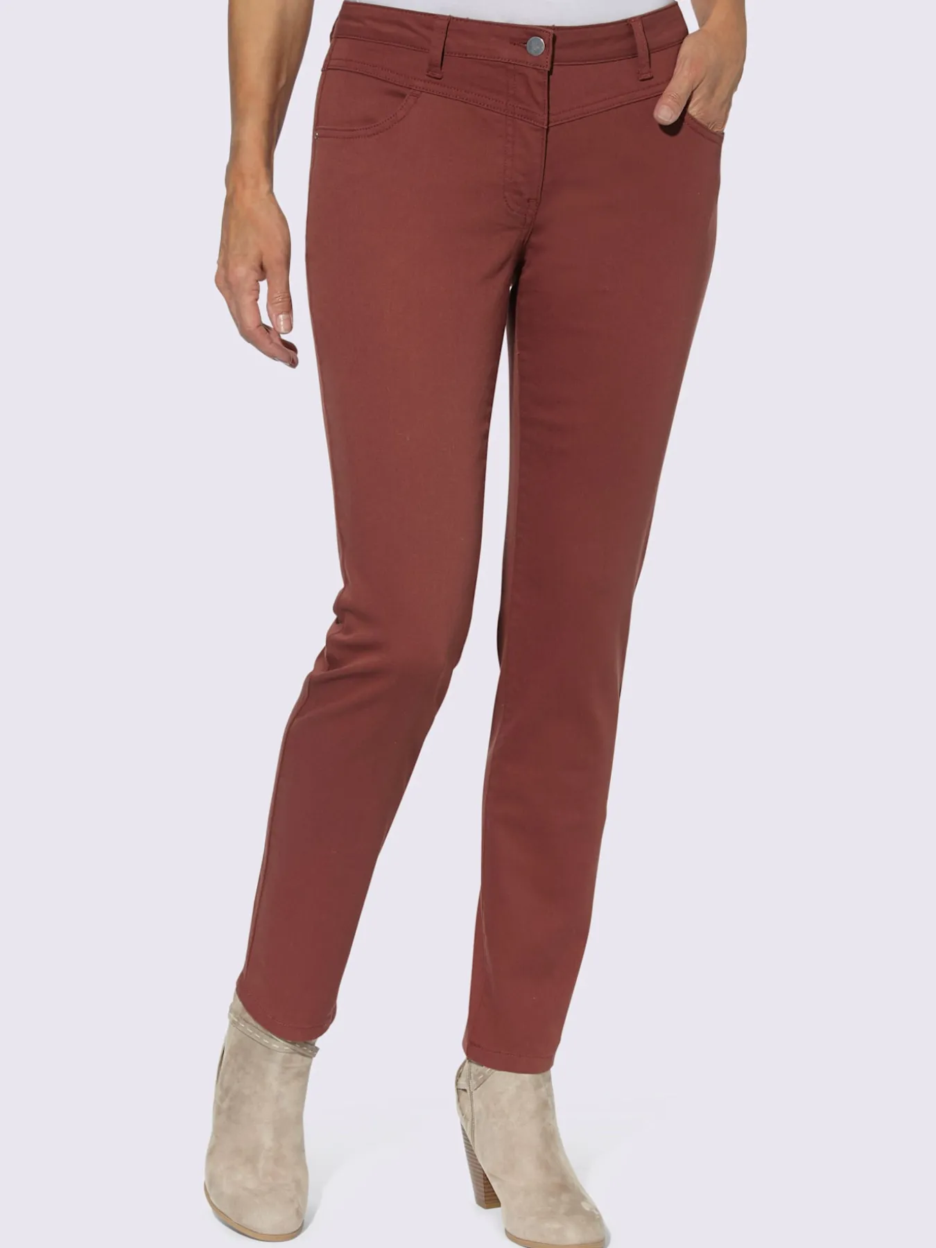 Pantalon extensible qualité coton