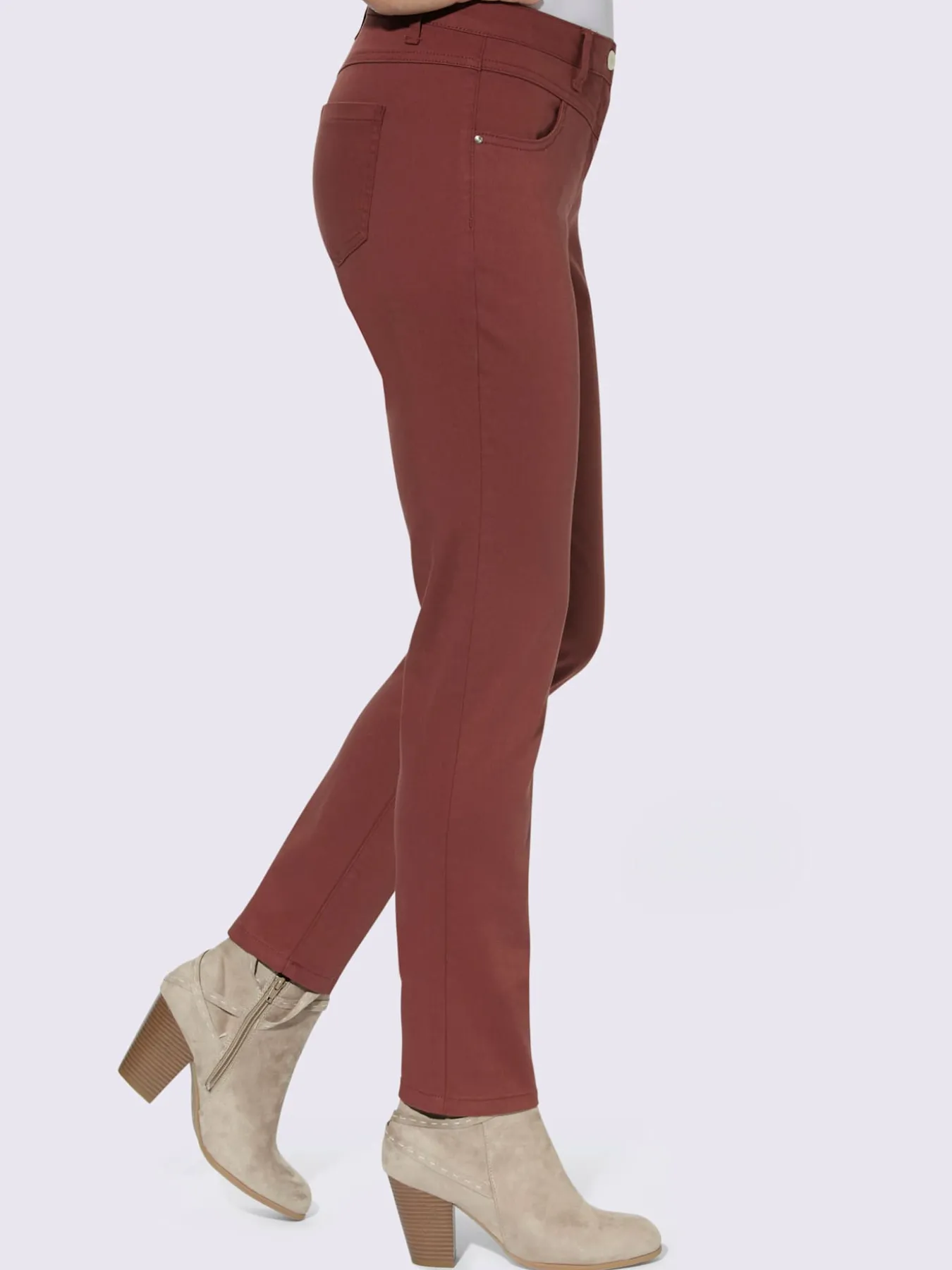 Pantalon extensible qualité coton