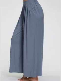 Pantalon extra-large et doux avec pinces