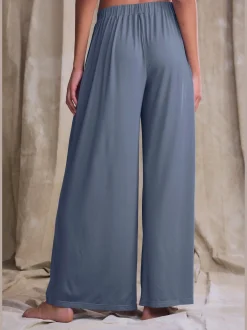 Pantalon extra-large et doux avec pinces