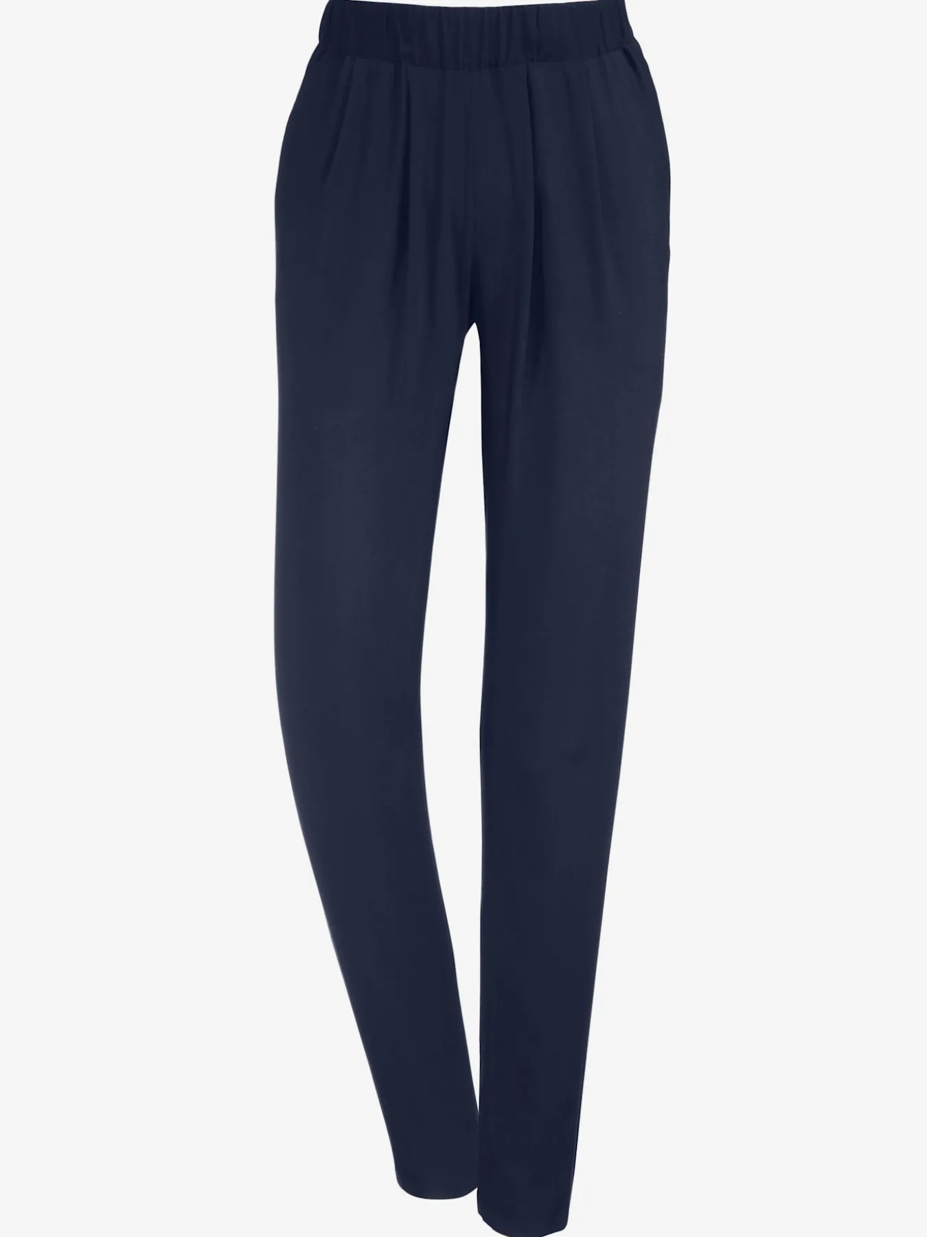 Pantalon femme fluide taille élastique